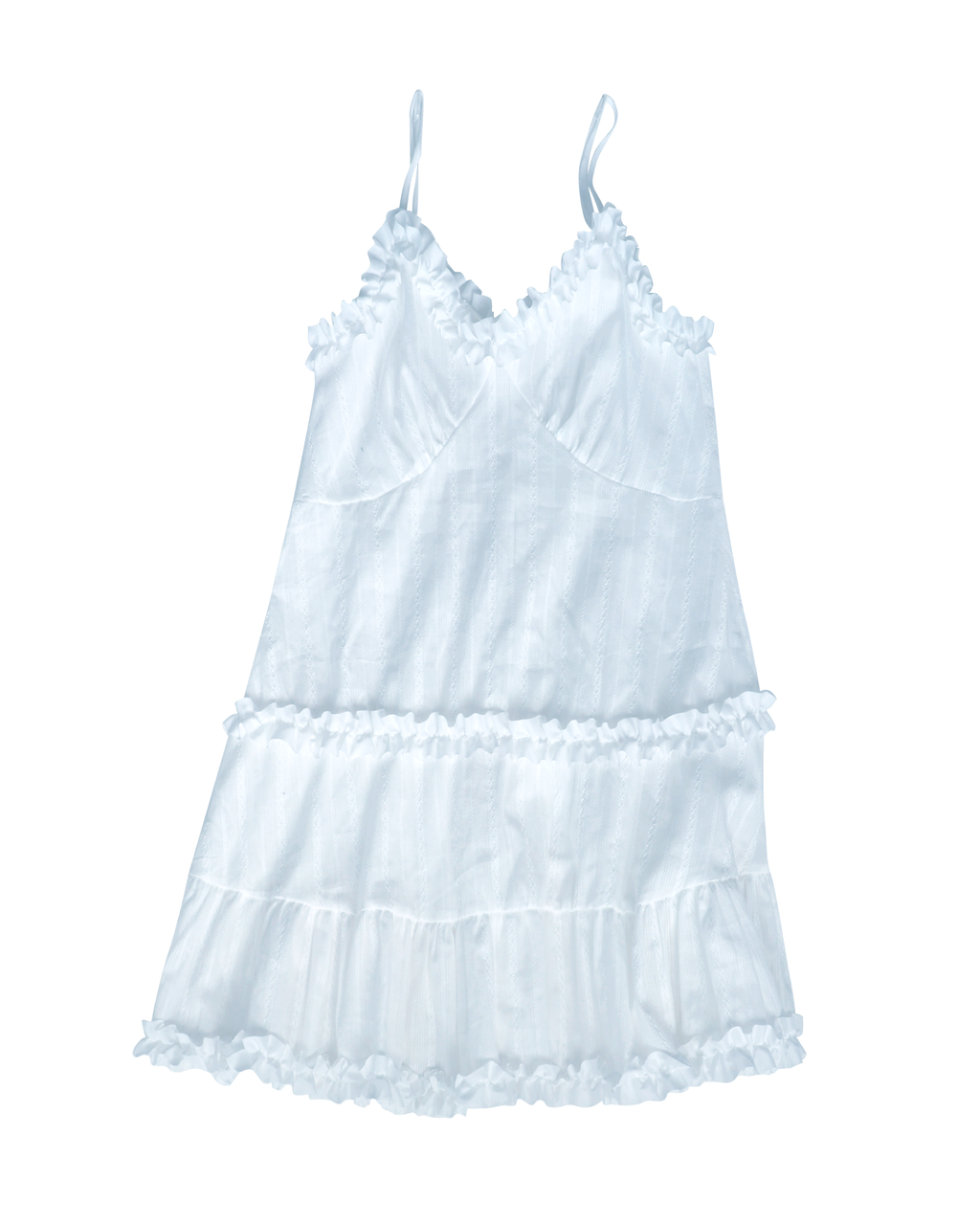 frill cami onepiece(white)