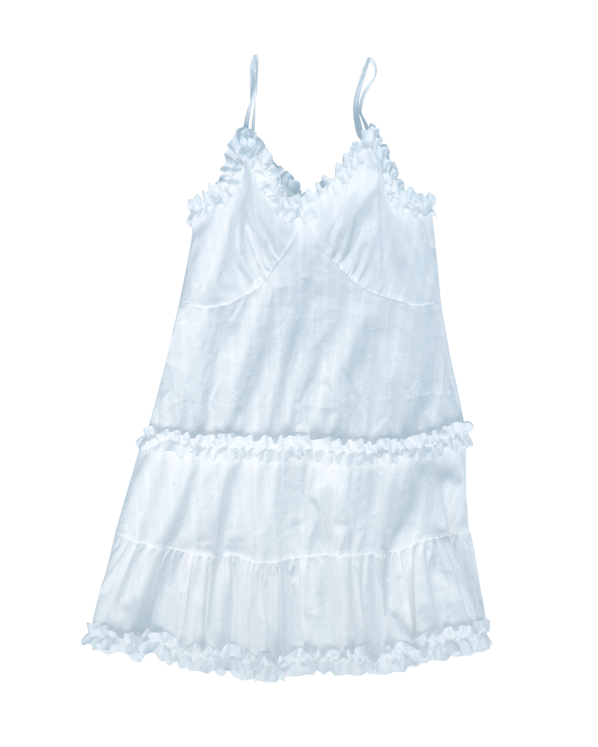 frill cami onepiece(white)