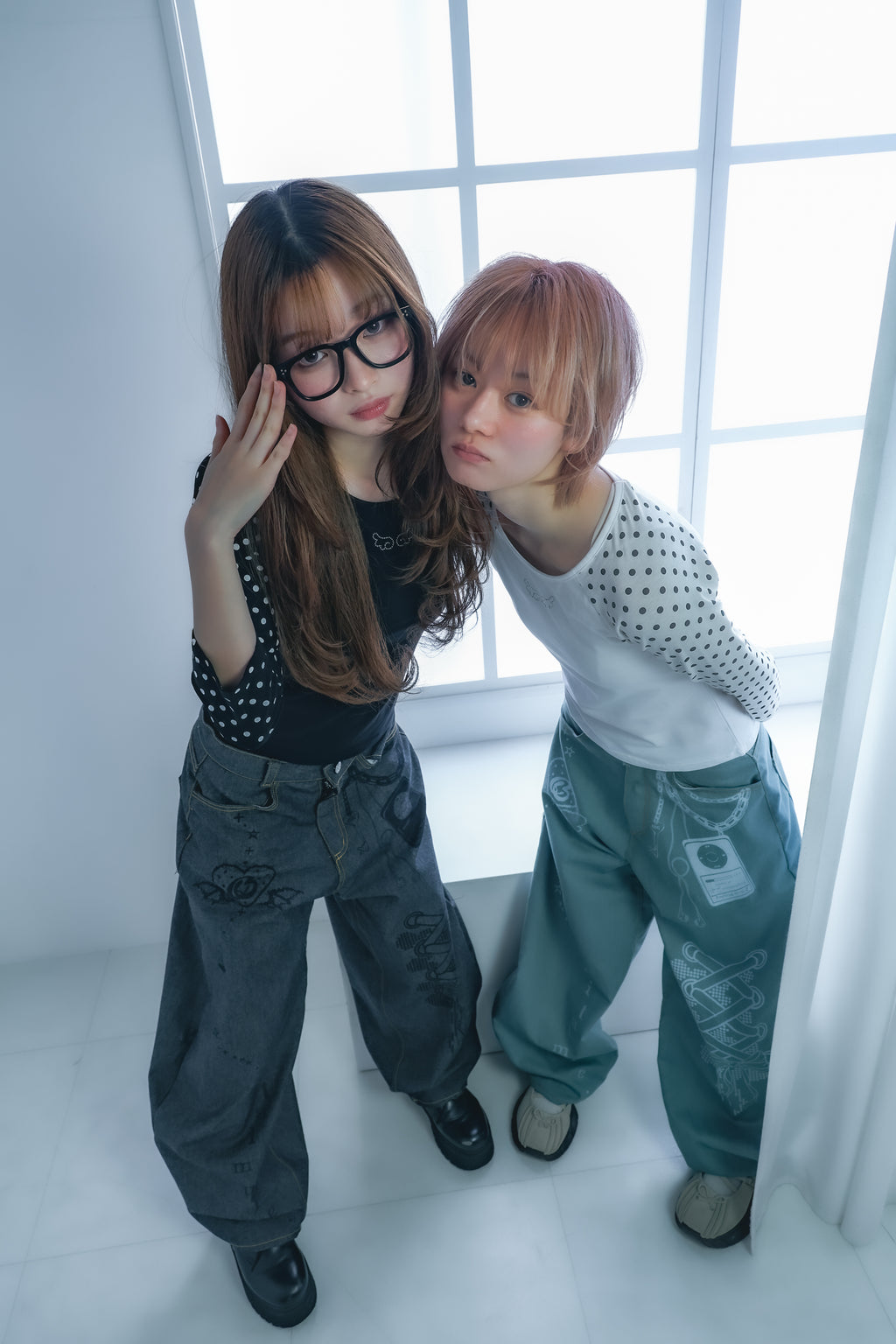 3Dpixel print denim(rightblue)