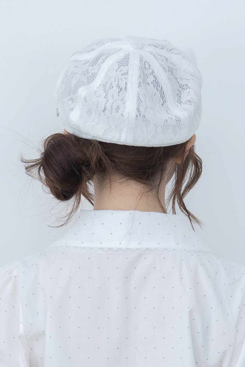 angel ribbon cap(white)