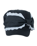 angel ribbon cap (black)