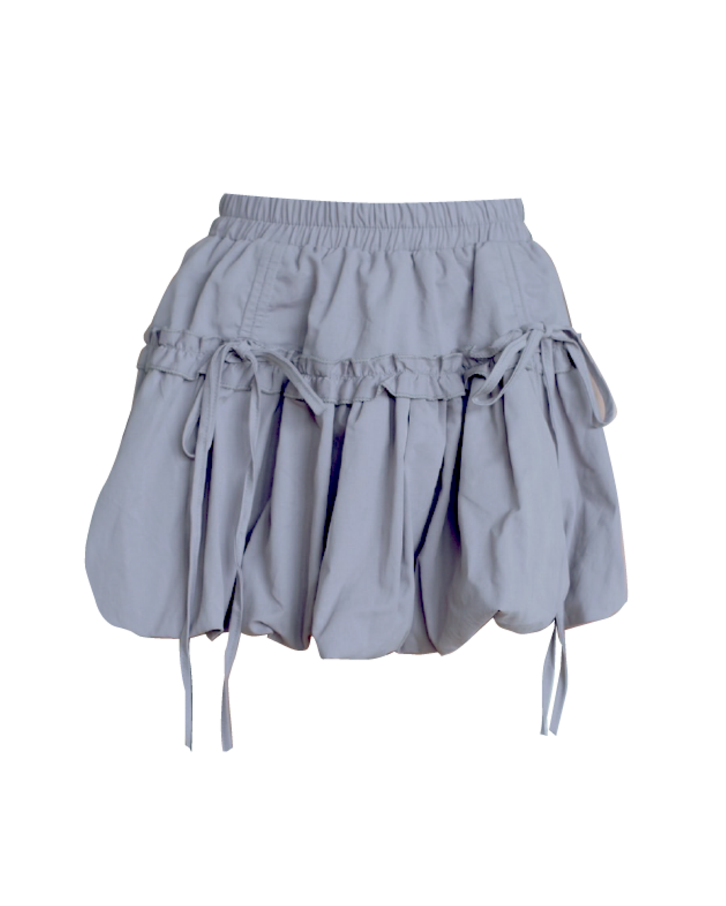 frill balloon skirt(gray)