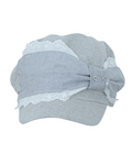 angel ribbon cap (glay)