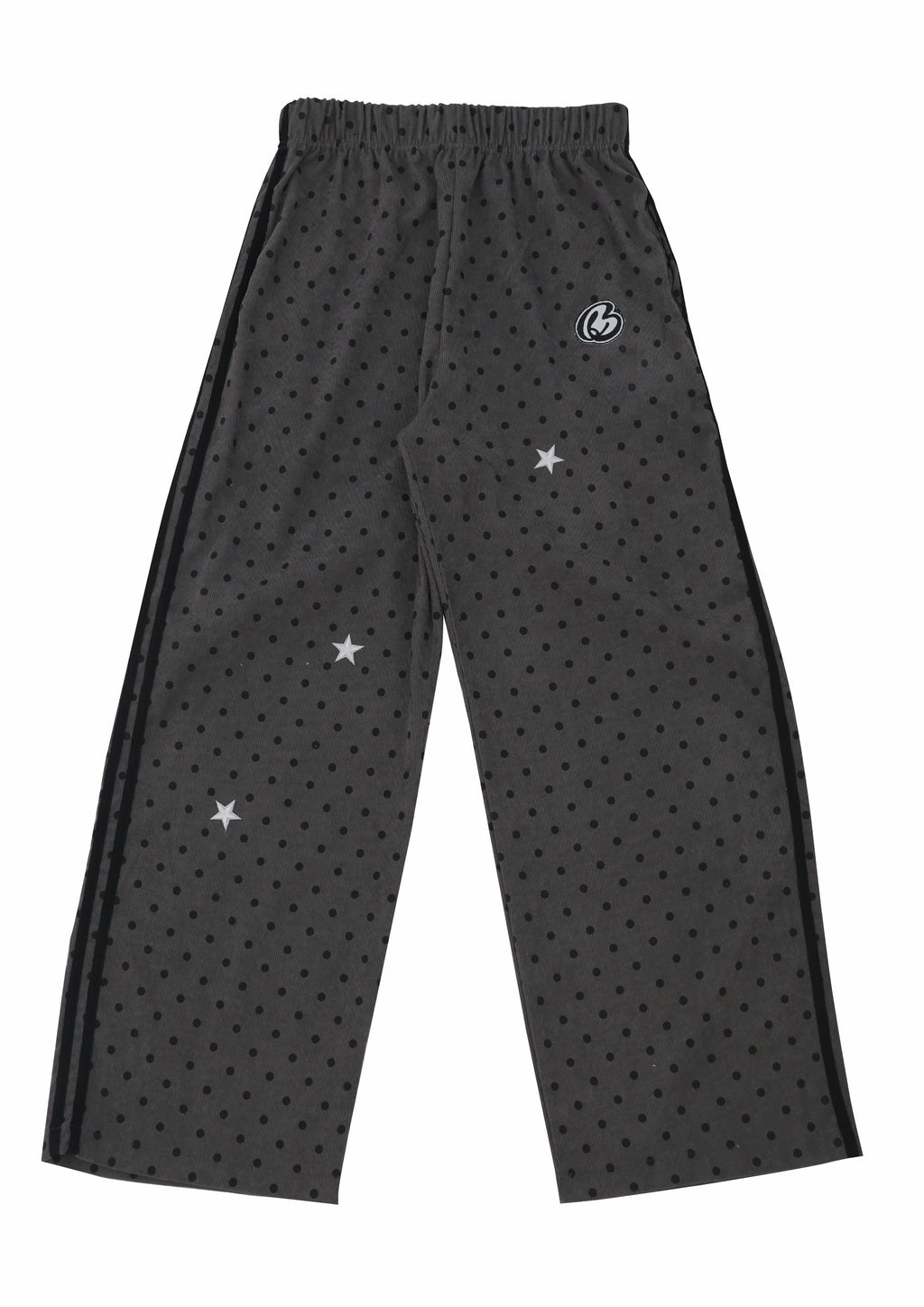 dot patch pants