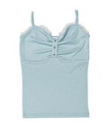 studs ribbon camisole(mint)