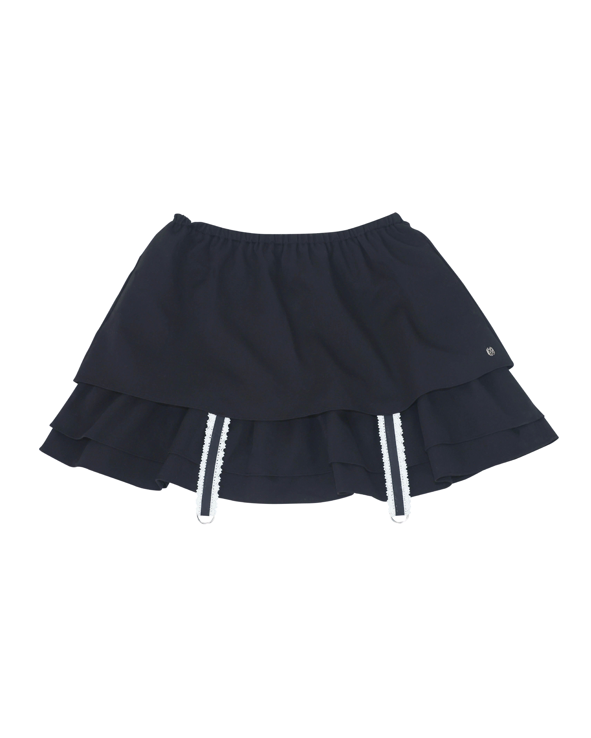 gater tiered skirt(gray)