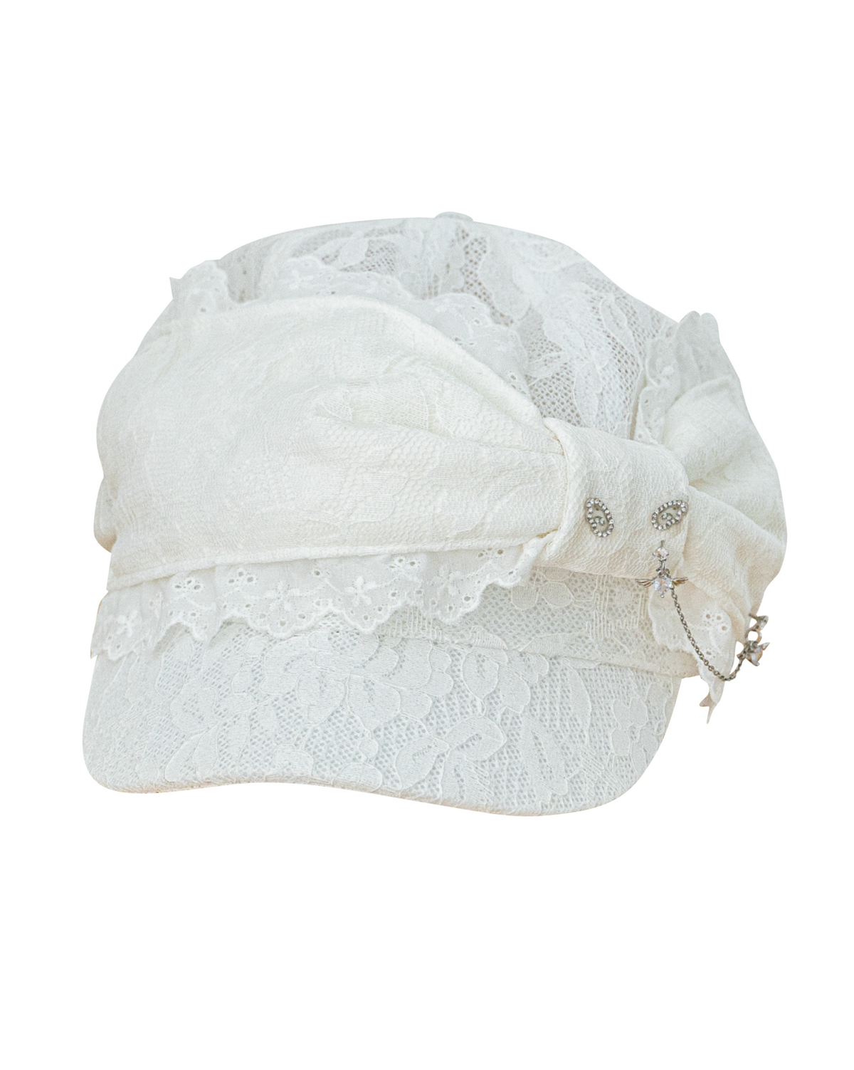 angel ribbon cap(white)