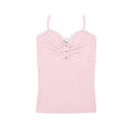 studs ribbon camisole(pink)