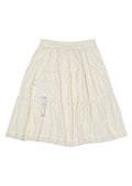 rosette pocket skirt(cream)