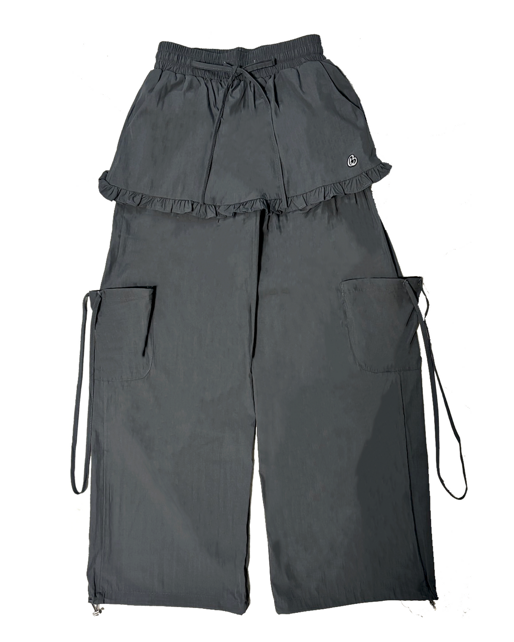 layered frill cargopants