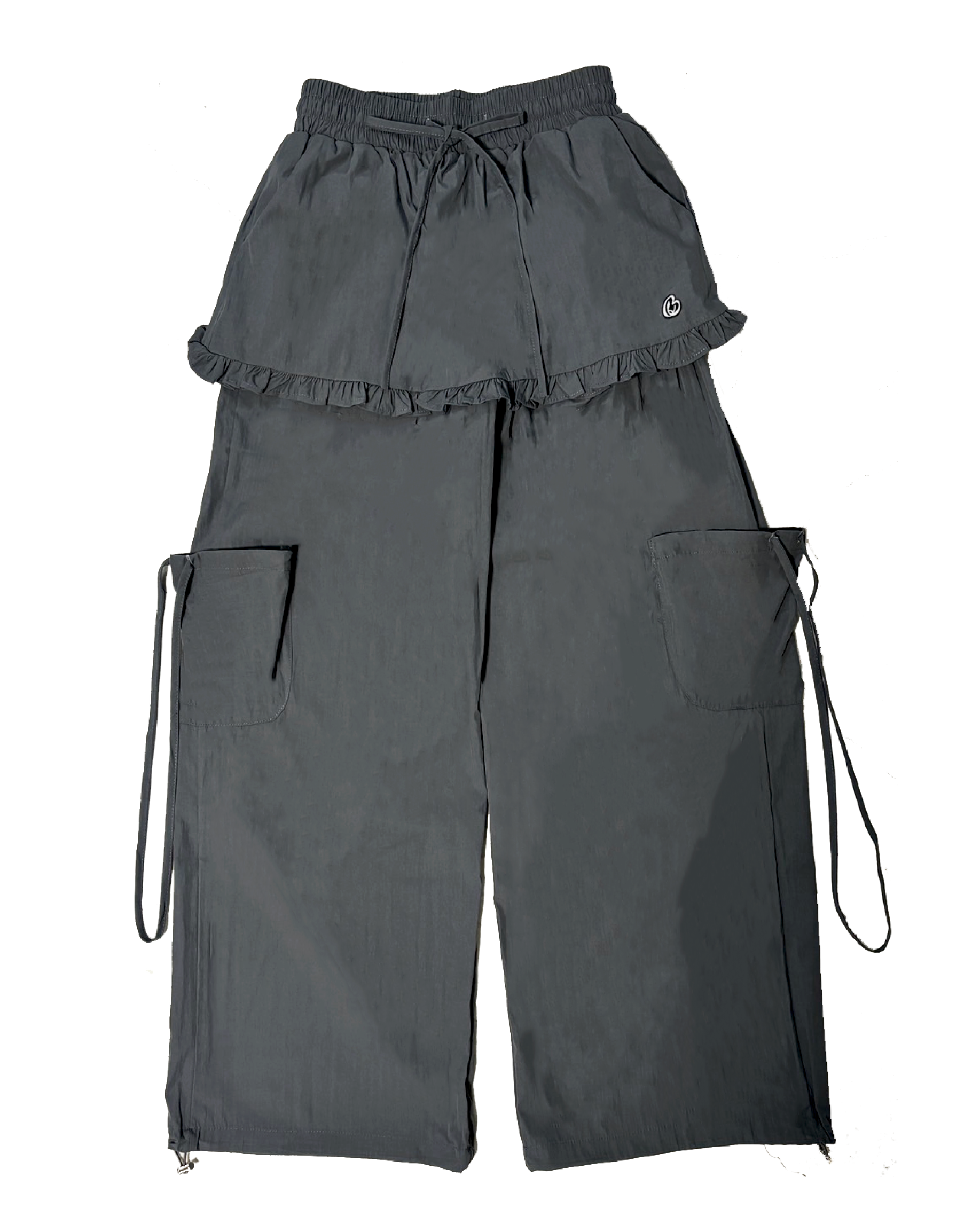 layered frill cargopants