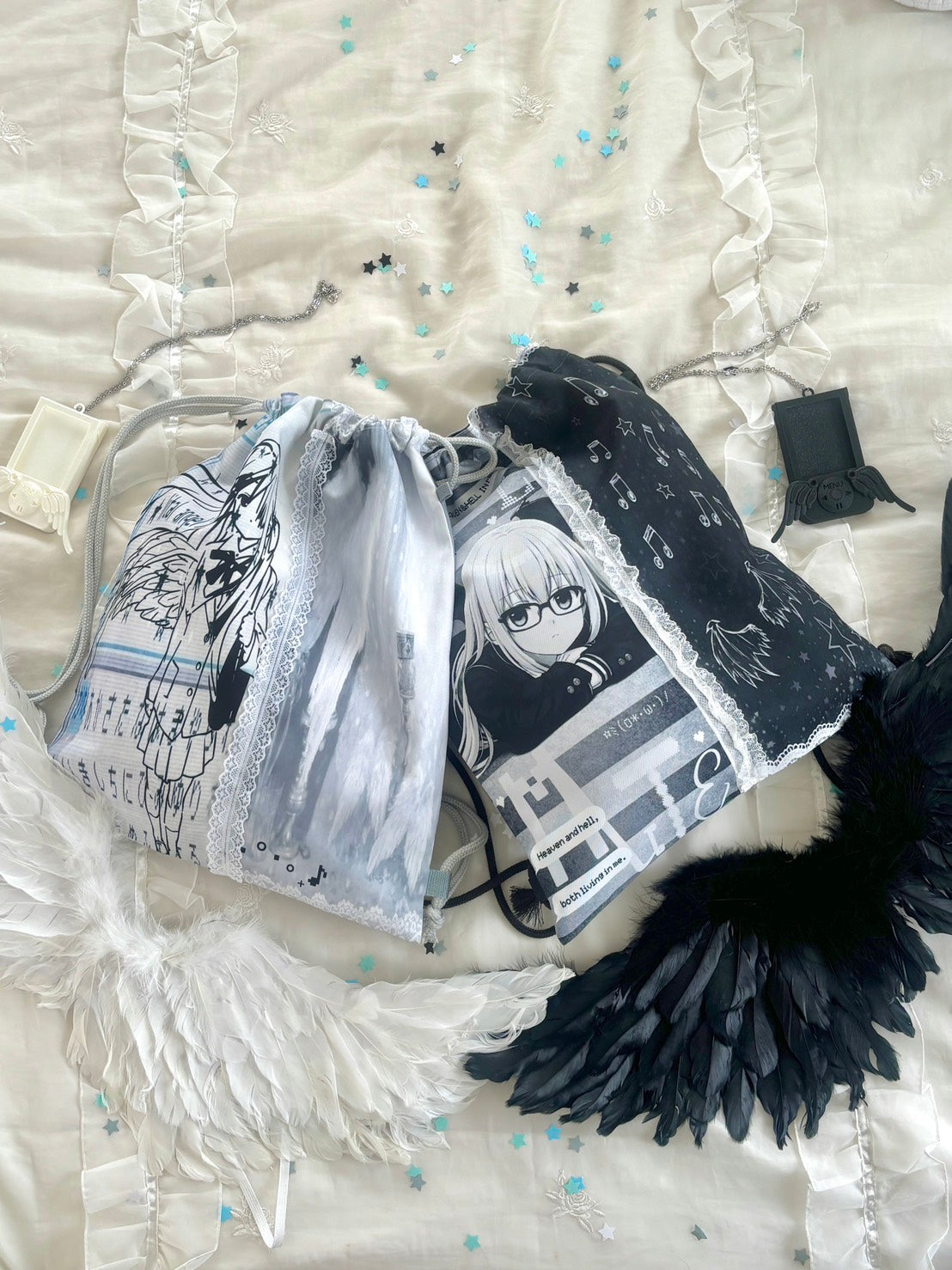 heavengirl lace bag