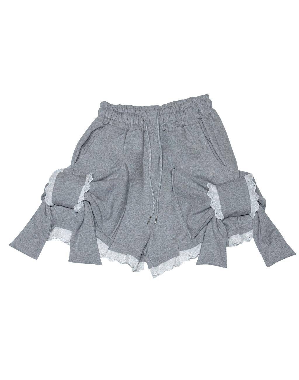 big ribbon pants(gray)