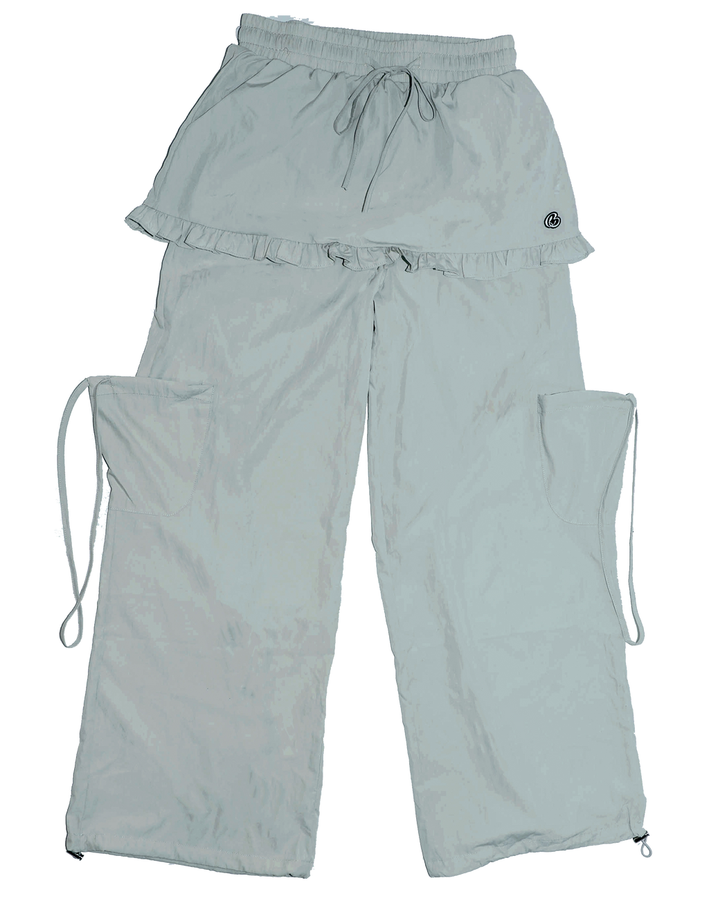 layered frill cargopants