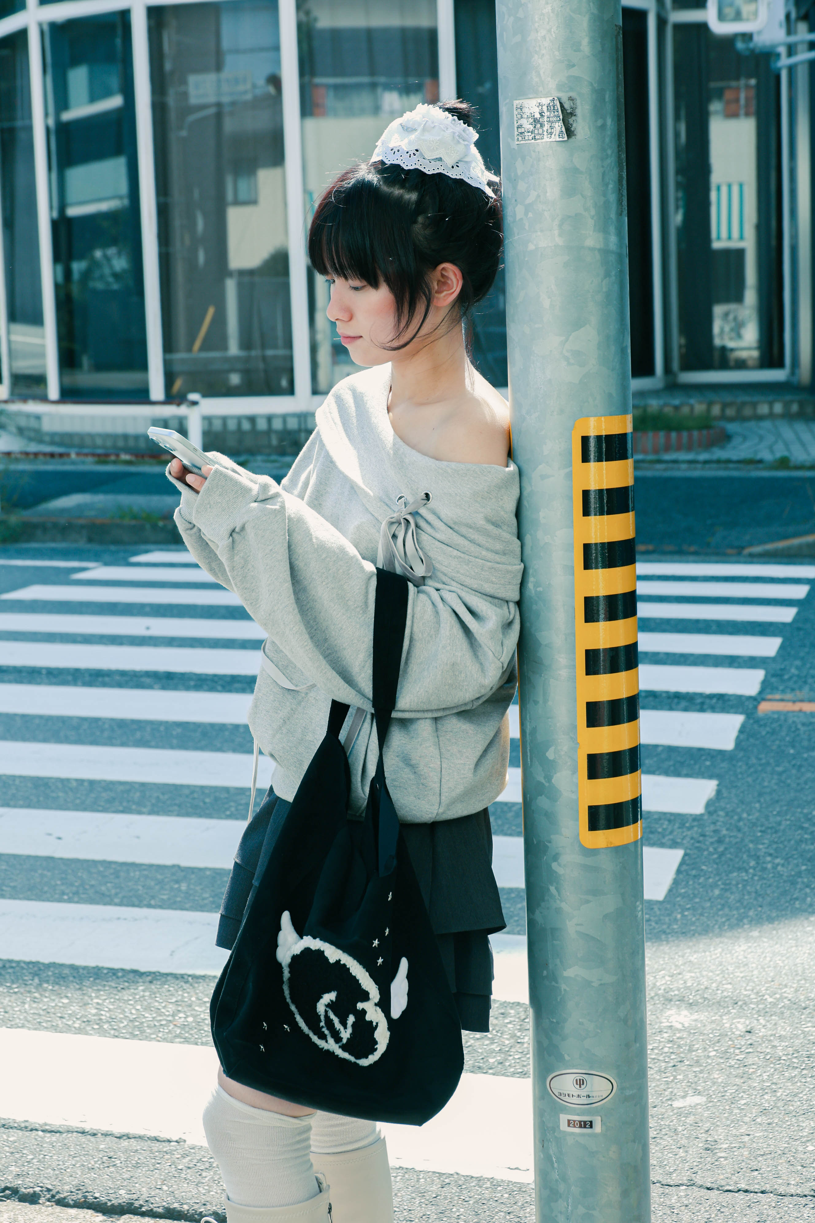 angel furlogo suedebag