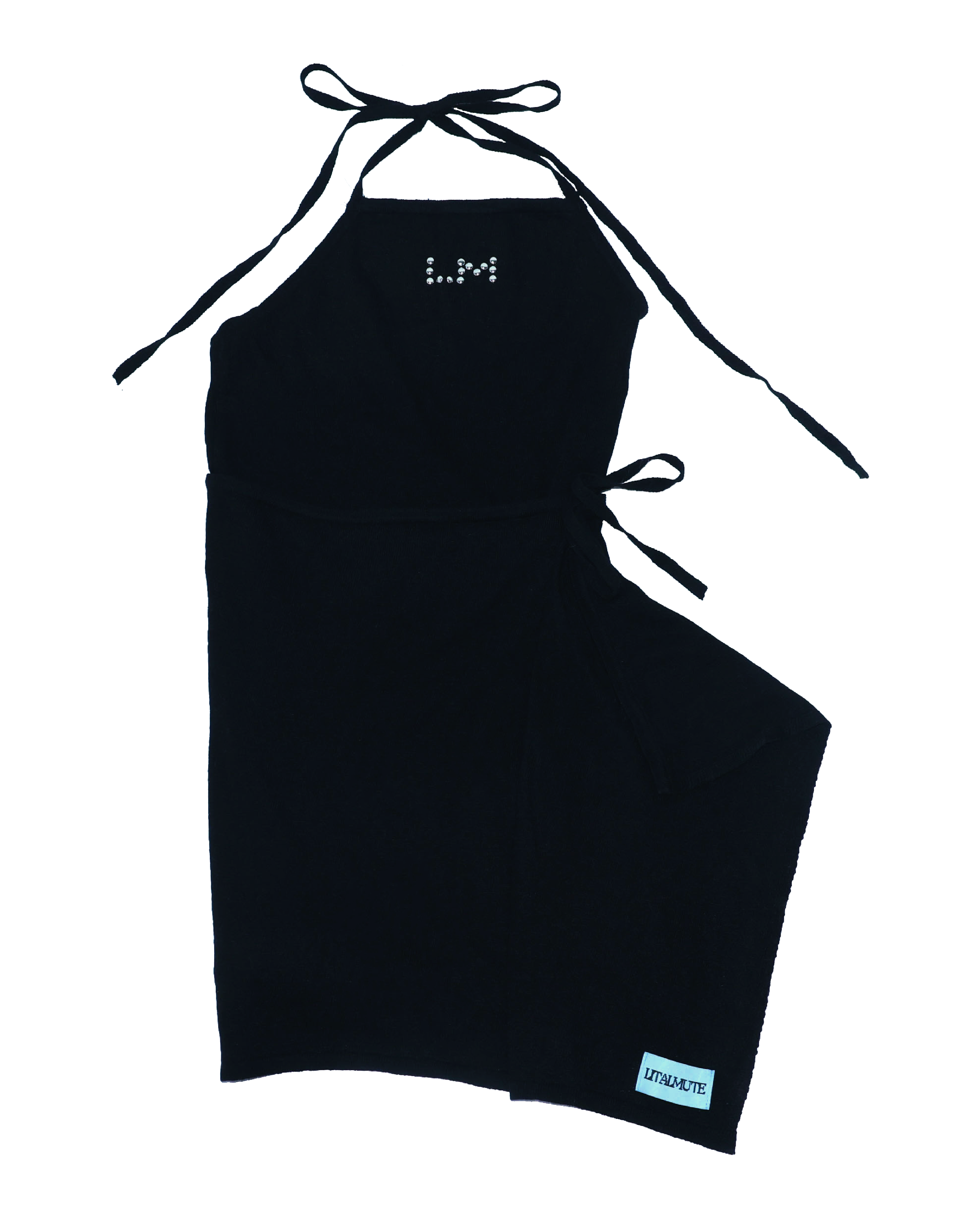 studs layered onepiece(black)