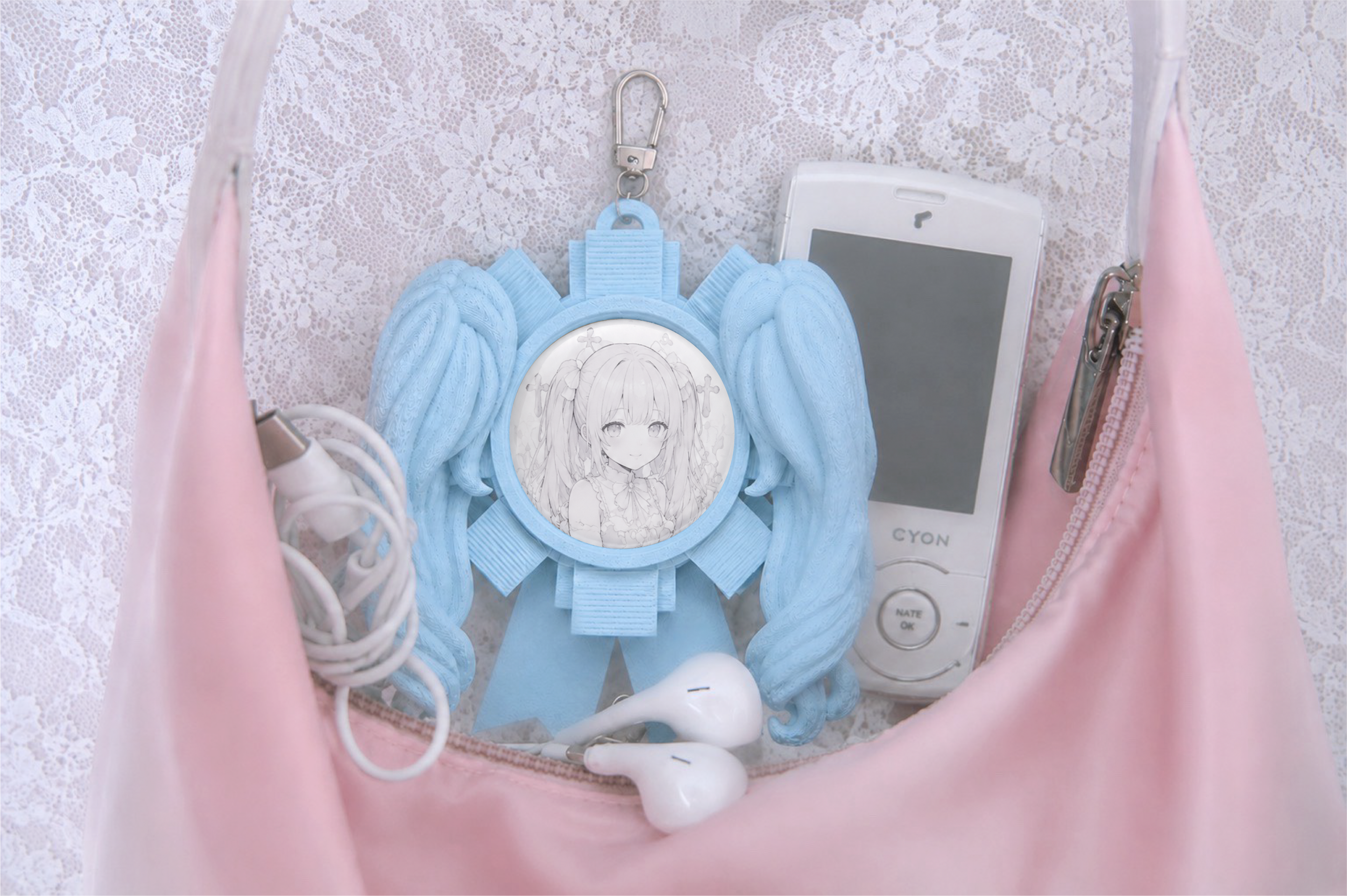 twintail badgecharm
